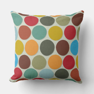 vintage spot cushion