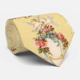 Vintage Spring And Easter Egg Tie