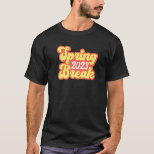 Vintage Spring Break 2023 - Beach Week Group Vacat T-Shirt