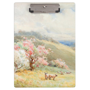 Vintage Spring by Joseph Rubens Powell Clipboard