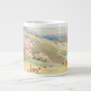 Vintage Spring by Joseph Rubens Powell Large Coffee Mug