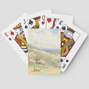 Vintage Spring by Joseph Rubens Powell Playing Cards