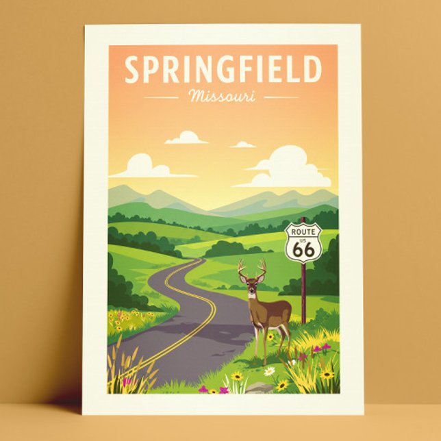 Vintage Springfield Missouri Postcard (Creator Uploaded)