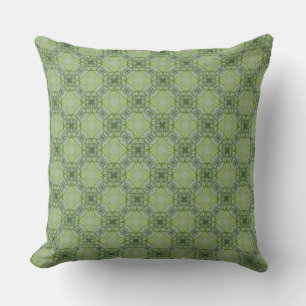 Vintage Spruce Green Throw Pillow