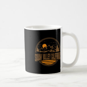 Vintage Squaw Valley California Mountain Hiking Pr Coffee Mug