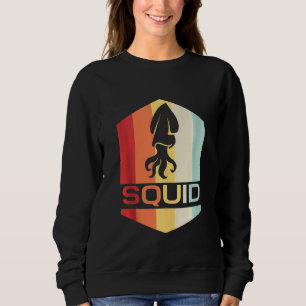 Vintage Squid Octopus Sweatshirt
