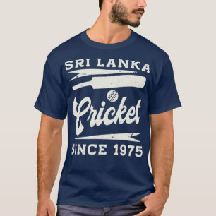 Vintage Sri Lanka Cricket Since 1975 T-Shirt