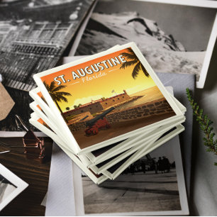 Vintage St. Augustine Florida Magnet