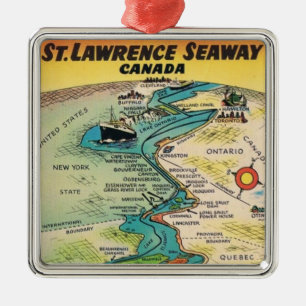 Vintage St Lawrence Seaway Ornament