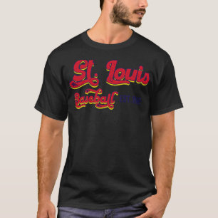 Vintage St Louis Baseball Est 1882 Baseball Lover T-Shirt