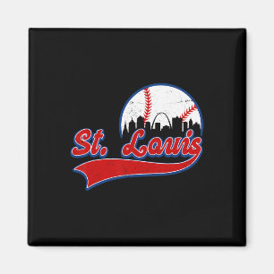 Vintage St. Louis City Downtown Skylines Sell Fans Magnet