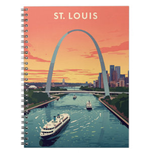 Vintage St. Louis Notebook