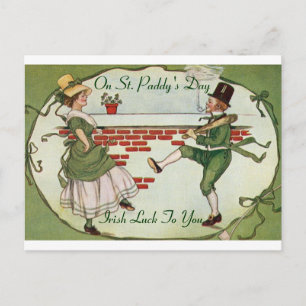 Vintage St. Paddy's Day Postcard