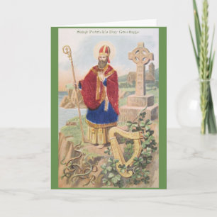 Vintage St. Patrick Greeting Card