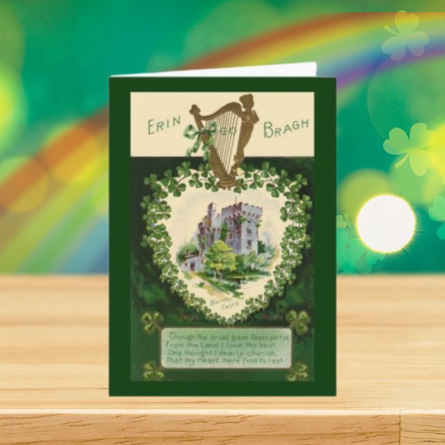 Vintage St. Patrick's Blarney Castle Card (Vintage St. Patrick's Blarney Castle Card)
