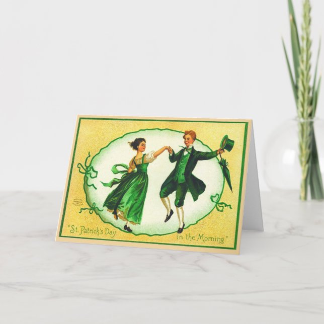 Vintage St Patrick's Day Card (Front)