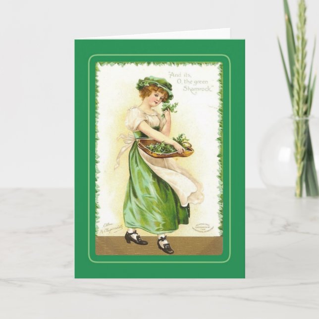 Vintage St Patrick's Day Card (Front)