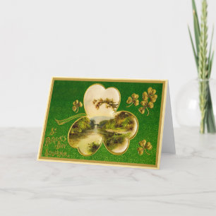 Vintage St Patrick's Day Card