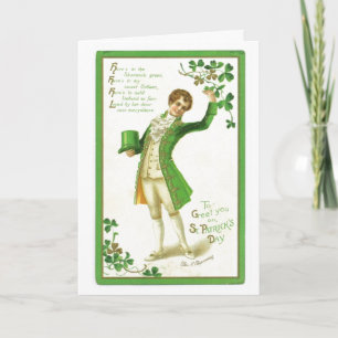 Vintage ST. Patricks Day Card