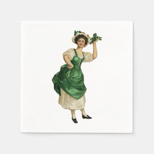 Vintage St Patrick's Day Napkin