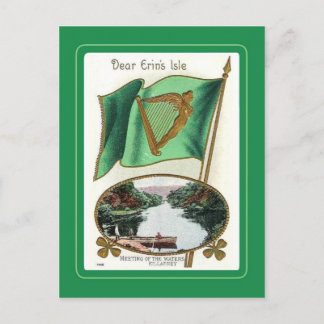 Vintage St Patrick's Day postcard