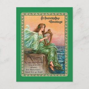 Vintage St Patrick's Day postcard