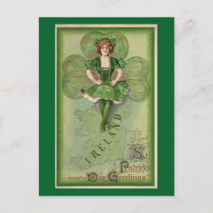 Vintage St. Patrick's Day Postcard