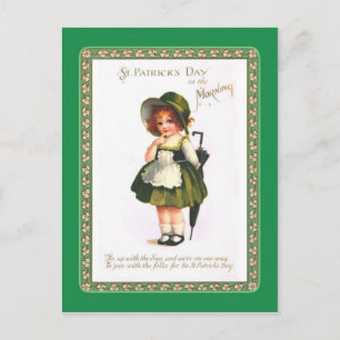 Vintage St Patrick's Day postcard