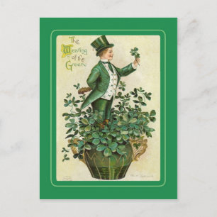 Vintage St Patrick's Day postcard