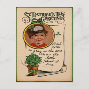 Vintage St. Patrick's Day Postcard