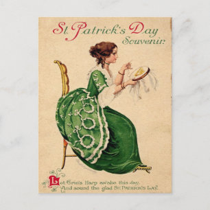 Vintage St Patrick's Day Postcard