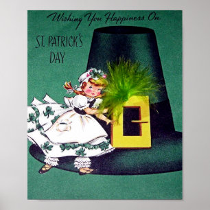 Vintage St Patrick's Day Poster