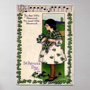 Vintage St Patrick's Day Poster