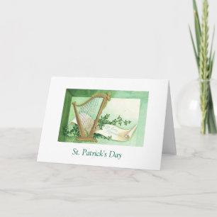 Vintage St. Patrick's Day Wish, Card