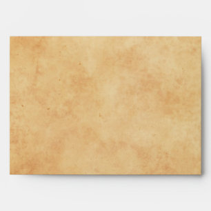 Vintage stained old paper look A7 envelopes