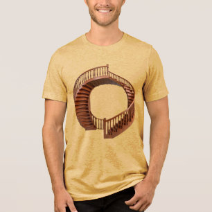 Vintage Staircase Of Mystery Bella+Canvas Tri-Blend Shirt