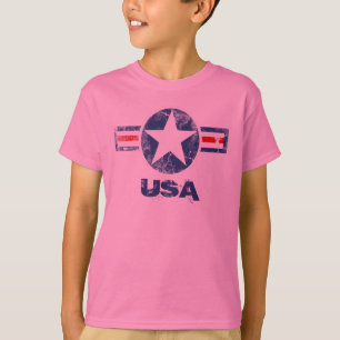 Vintage Star Patriotic USA T-Shirt