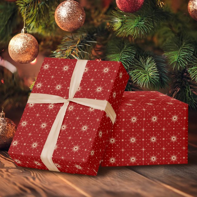 Vintage Star Pattern Wrapping Paper (Creator Uploaded)