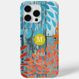 Vintage StarBurst Flower Personalised  iPhone 15 Pro Max Case