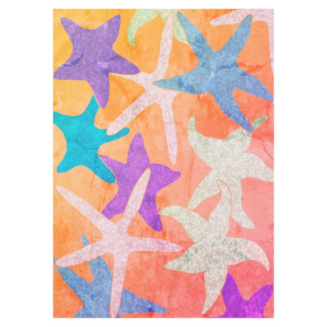 Vintage Starfish Tablecloth (Front)