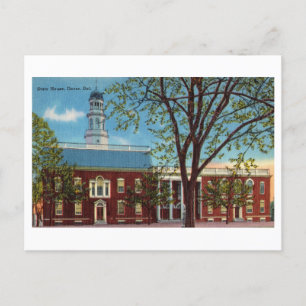 Vintage State Capitol in Dover, Delaware Postcard