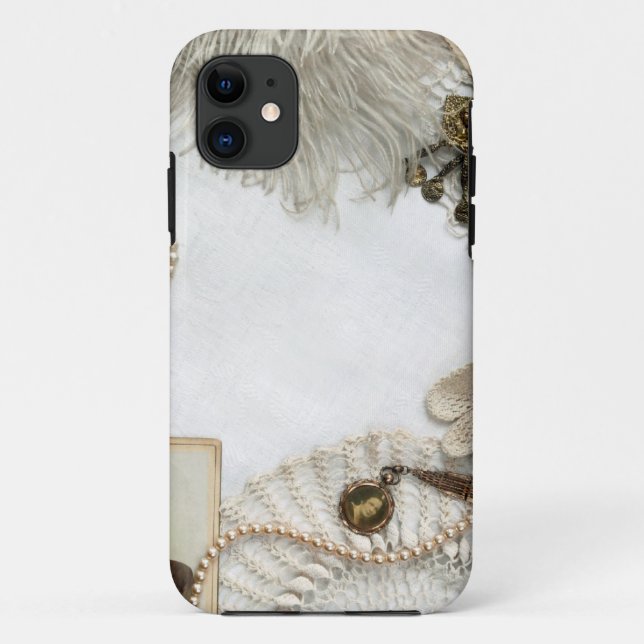 Vintage Stationary Old Photos Case-Mate iPhone Case (Back)