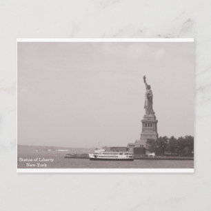 Vintage Statue of Liberty New York Postcard