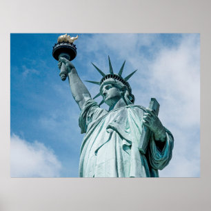 Vintage Statue of Liberty  Poster