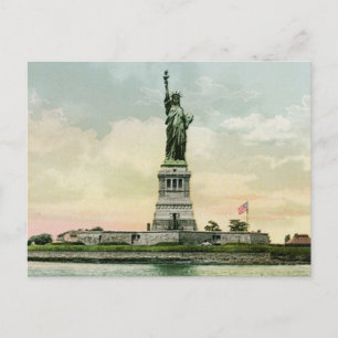 Vintage "Statue of Liberty" Poster. New York. Postcard