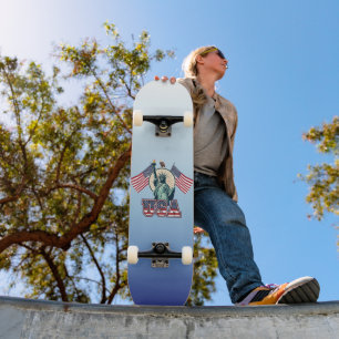 Vintage, Statue of Liberty  Skateboard