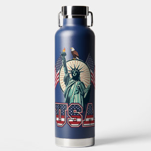 Vintage, Statue of Liberty Water Bottle