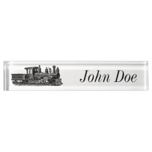 Vintage Steam Engine Nameplate