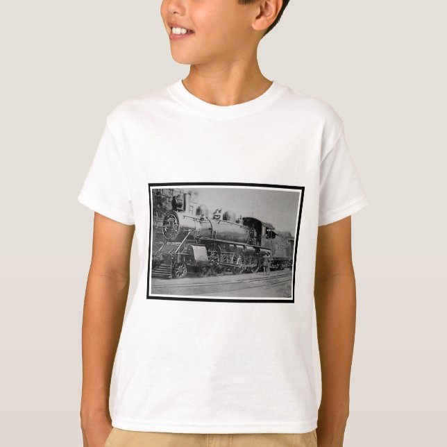 Vintage Steam Engine T-Shirt (Front)