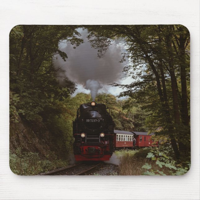 Vintage Steam Engine Train 997237-3 Mouse Pad (Front)